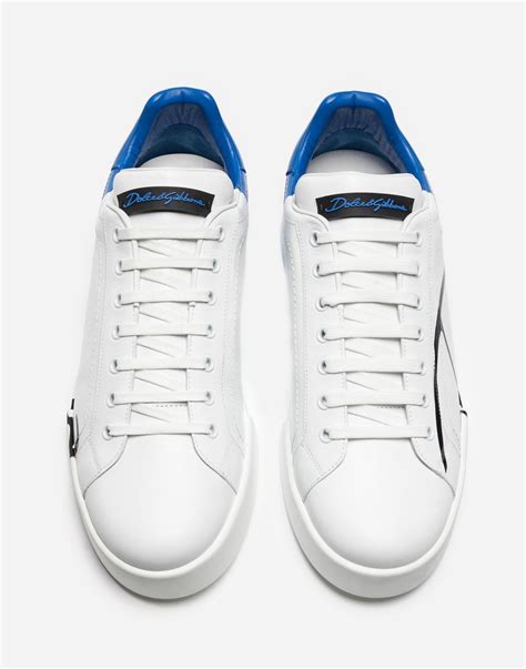 dolce gabbana patent leather blue sneakers|dolce and gabbana sneakers men's.